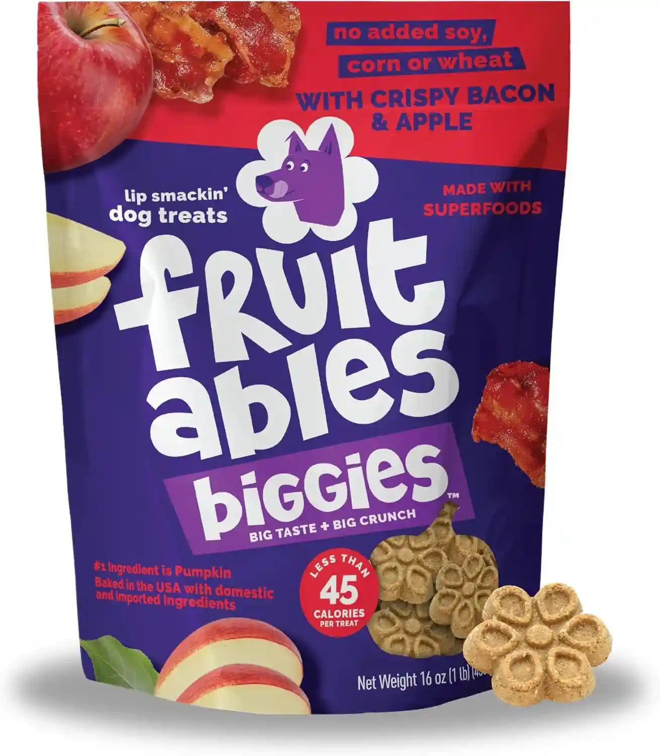 fruitables-biggies-dog-biscuits-healthy-treats-for-dogs-doggie-biscuits-crunchy-pumpkin-treats-made-without-wheat-corn-and-soy-made-in-the-usa-pumpkin-and-blueberry-flavor-16oz