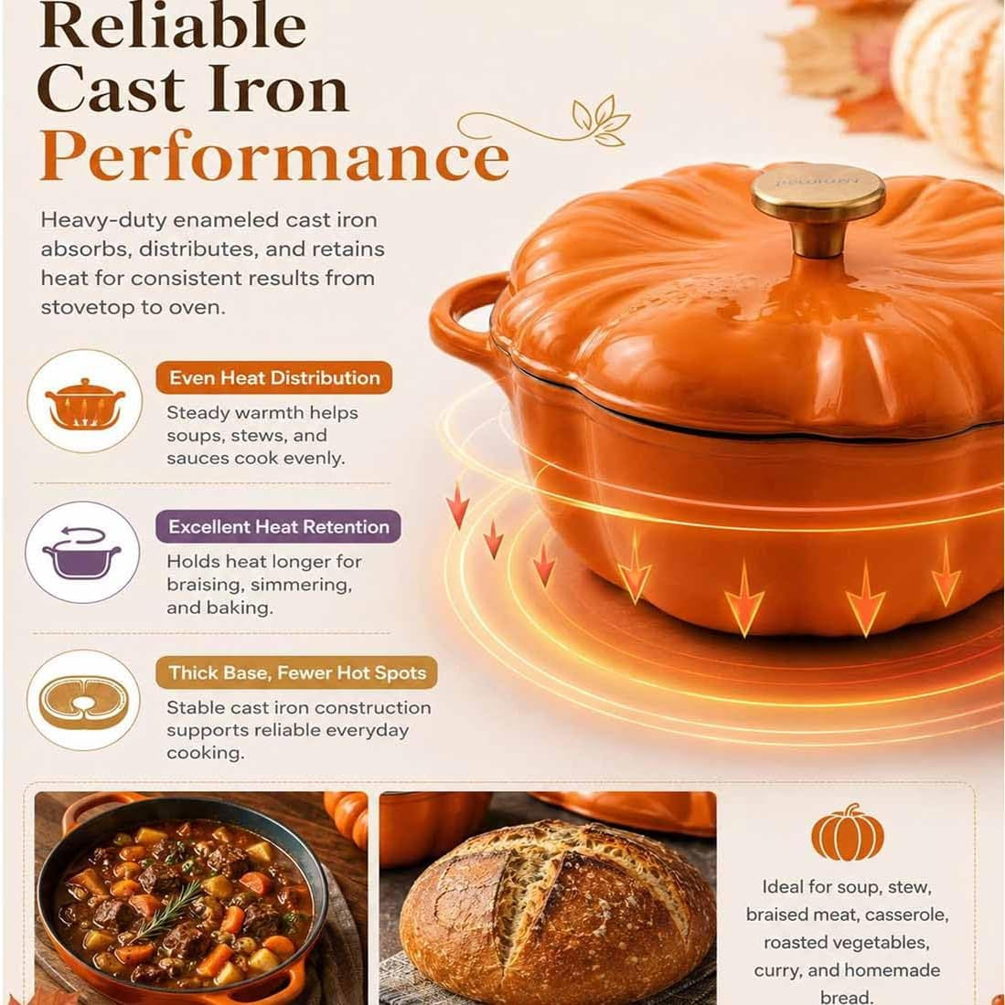 pumpkin-dutch-oven-pot-with-lid-3-qt-enameled-pumpkin-pots-orange-a-pumpkin-shaped-cocotte-soup-pot-serves-2-3-oven-stove-safe-for-bread-baking-braising-cooking-soup