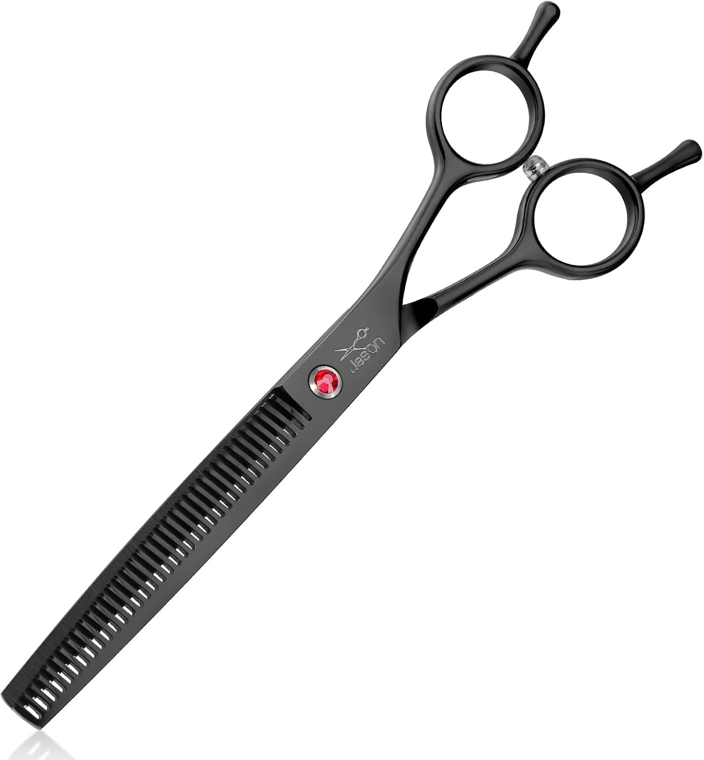 jason-grooming-scissors-for-dogs-sharp-thinning-dog-shear-with-muffler-pad-stainless-steel-dog-grooming-shears-professional-texture-scissors-for-pets-christmas-gift