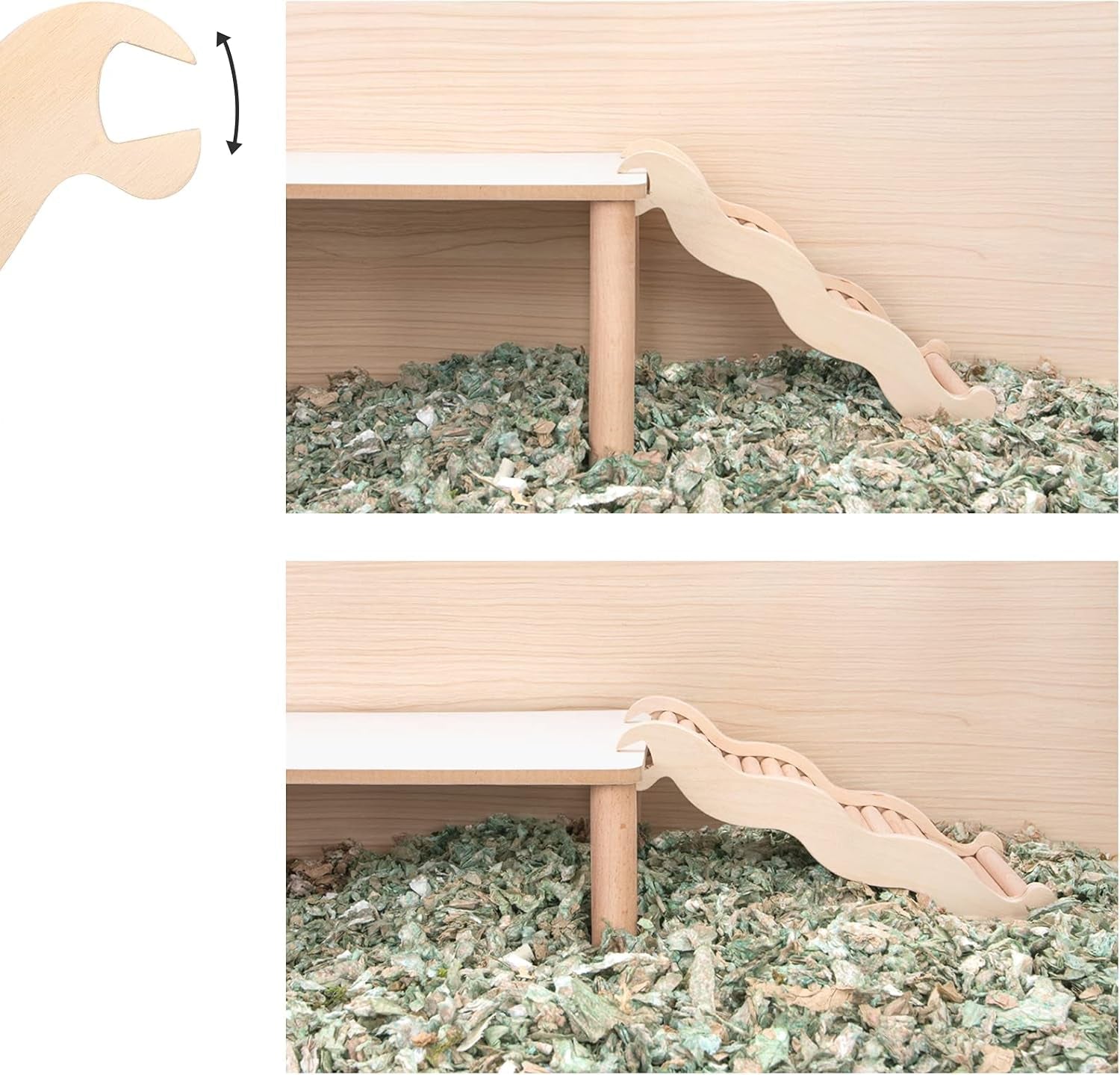 niteangel-hamster-climbing-ladder-bridge-8-26-x-3-7-x-1-1-inch-can-expand-habitat-span-explore-unlimited-new-fun-multi-use-habitat-decor-for-hamsters-gerbils-mice-and-small-animals