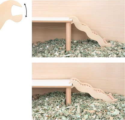 Niteangel Hamster Climbing Ladder Bridge: 8.26 X 3.7 X 1.1 Inch | Can Expand Habitat Span & Explore Unlimited New Fun - Multi Use Habitat Decor for Hamsters Gerbils Mice and Small Animals6