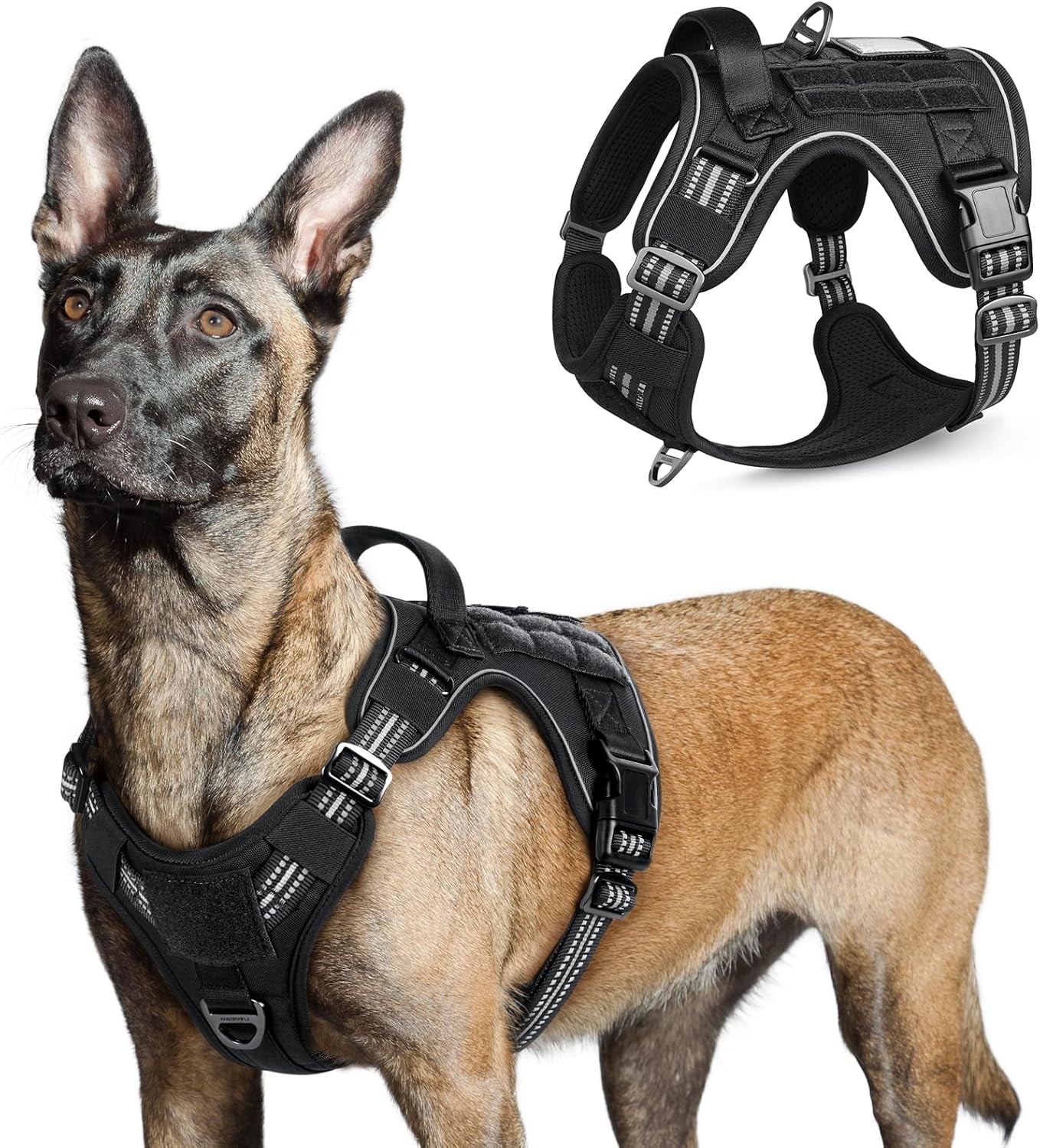 rabbitgoo-tactical-dog-harness-for-large-no-pull-military-service-vest-molle-handle-heavy-duty-adjustable-reflective-straps-easy-control-for-training-walking-black-large
