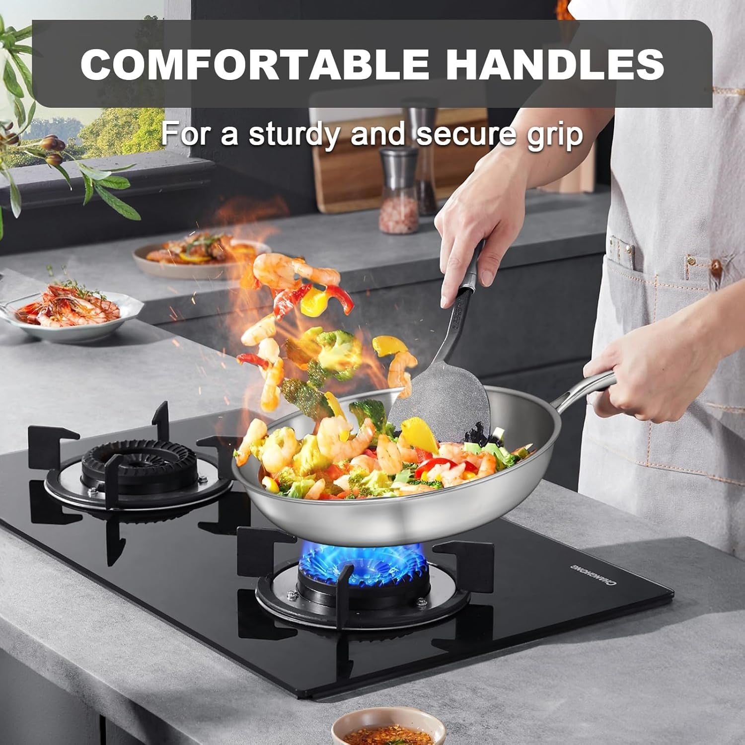 12-inch-tri-ply-stainless-steel-frying-pan-compatible-with-all-cooktops-up-to-600-large-frying-pan-induction-ready-skillet-dishwasher-and-oven-safe-even-heat-12-skillet