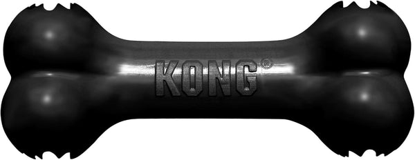 KONG - Extreme Goodie Bone - Kong'S Most Durable Natural Rubber Dog Bone for Power Chewers - Black - for Medium Dogs1