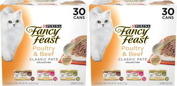Purina Fancy Feast Classic Pate Wet Cat Food, 3 Oz Cans, 30-Pack11