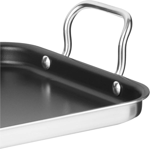 Griddle Skillet, Nonstick Double Burner, 10X18-Inch, MCP45-25NSP17