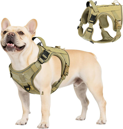 Vavopaw Dog Seat Belt Vest Harness for Car,2 in 1 Seatbelt Buckle | Soft Breathable Mesh,Adjustable Buckle,Nylon,Heavy Duty Pet Safety Seat Belts for Small Medium Large Pets,Black,L40