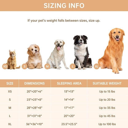 Donut Dog and Cat Bed, Luxurious Comfortable Faux Rabbit Fur Pet Beds, round Anti-Anxiety Calming Puppy Kitten Bed with Anti-Slip Bottom for Small Medium Dogs & Cats(20", White)7