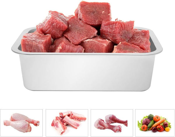 Kichwit 1.8 Gallons Large Dog Bowl, Stainless Steel Pan | Food Grade, Dishwasher Safe6