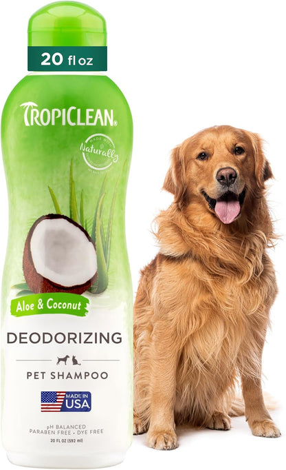 Tropiclean 2-In-1 Dog Shampoo and Conditioner, Moisturizing Dog Detangler, Puppy Safe, Made in the USA, Papaya Scent, Cat & Kitten Safe, 20Oz. | Moisturizing Detangler | Papaya Scent | Puppy, Cat & Kitten Safe | Made in USA14