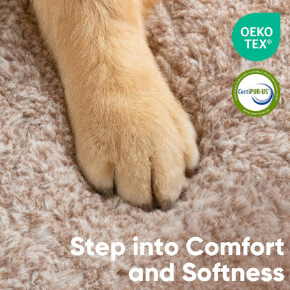 FUKUMARU Large Thickened Dog Couch Bed, Orthopedic, Waterproof & Washable | Heavy Duty Dog Sofa with 4" Extra-Thick Egg-Crate Foam, Relieves Joint Pressure, Fully Removable, Fits Medium to Large Dogs8