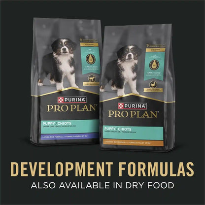 Purina Pro Plan Wet Puppy Food Pate, Wet Food Classic Chicken and Rice Entrée - (Pack of 12) 13 Oz. Cans8