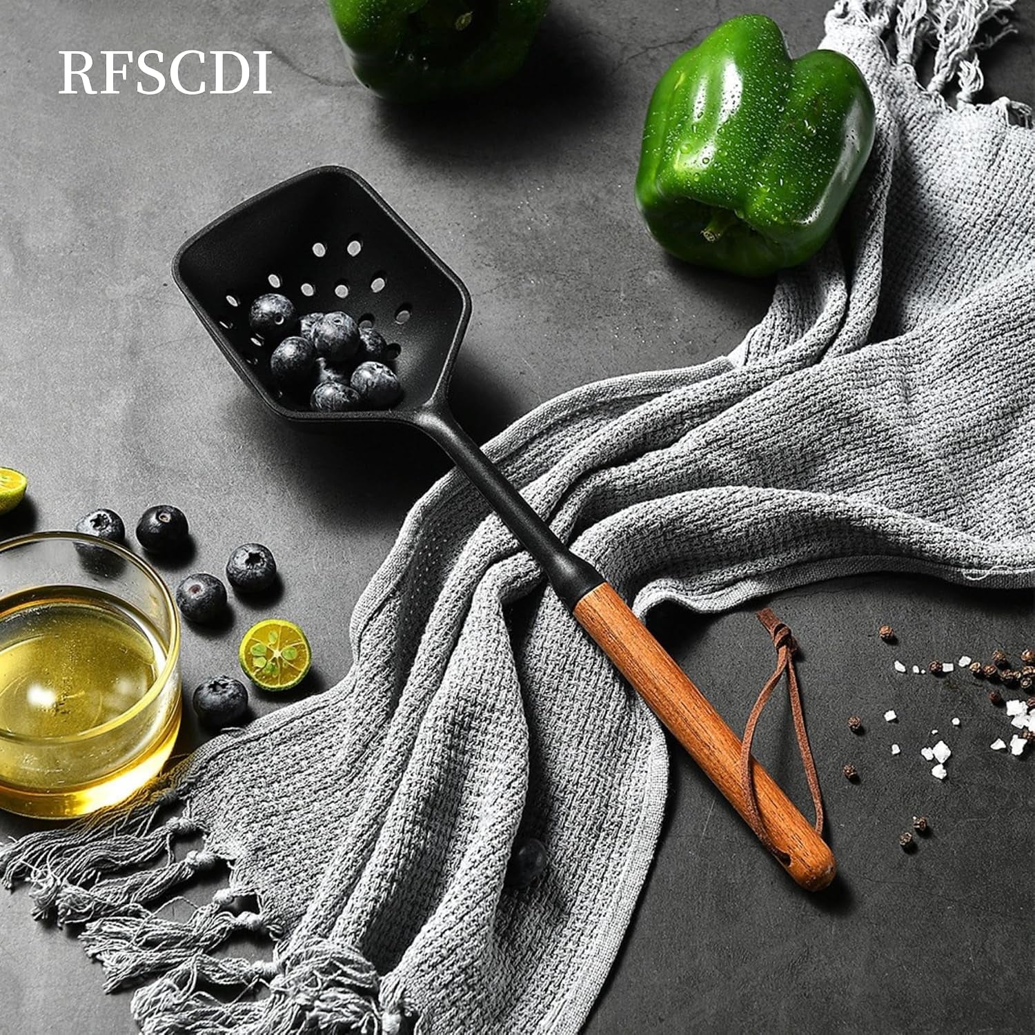 exquisite-silicone-cooking-utensils-set-non-toxic-heat-resistant-kitchen-utensils-set-with-food-grade-silicone-wood-handles-includes-spatula-spoon-for-non-stick-cookware-black