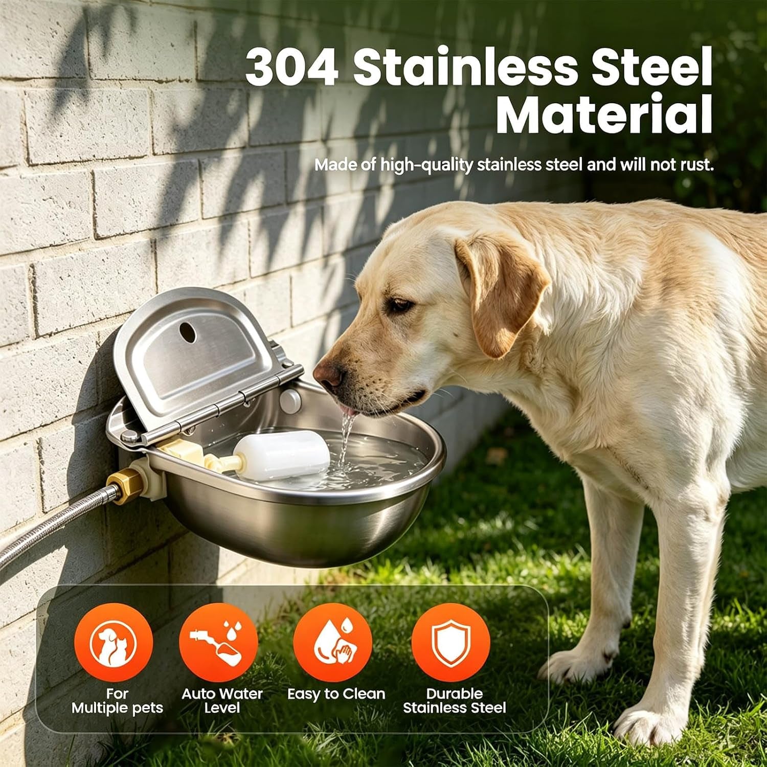 metal-automatic-dog-water-bowl-dispenser-outdoor-heavy-duty-stainless-steel-dog-waterer-auto-self-filling-animal-water-feeder-for-dogs-cats-with-float-and-drain-plug