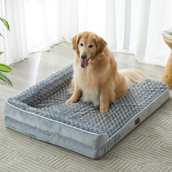 BFPETHOME Orthopedic Dog Beds for Large Dogs-Waterproof Sofa Dog Bed with Removable Washable Cover, Big Pet Bed with Waterproof Lining and Nonskid Bottom,Pet Bed for Large Dogs7