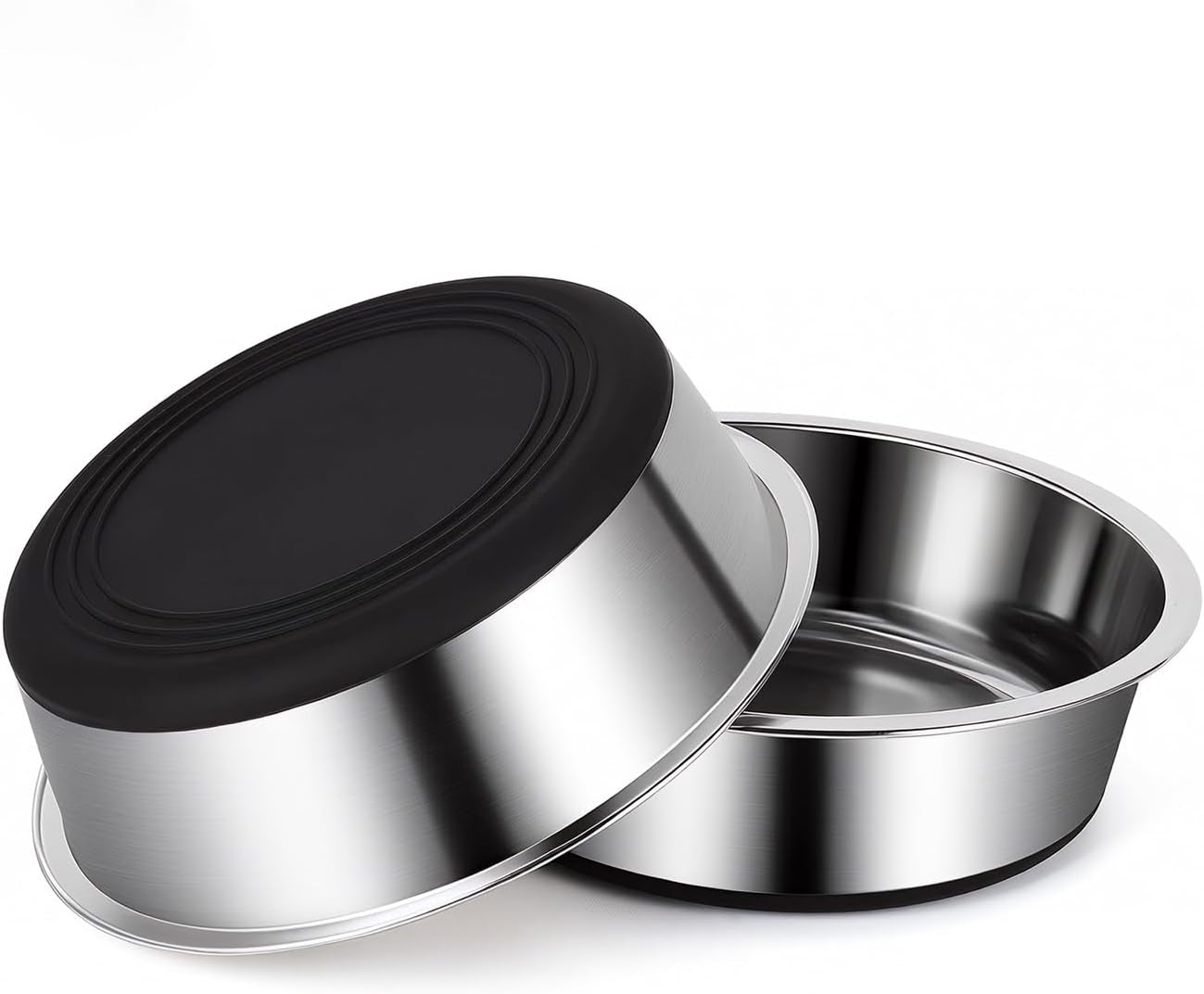 dog-bowls-durable-non-slip-stainless-steel-dog-bowls-2-pack-holds-3-cups-basic-bowls-for-dogs-with-rubber-base-for-dry-food-wet-food-and-water