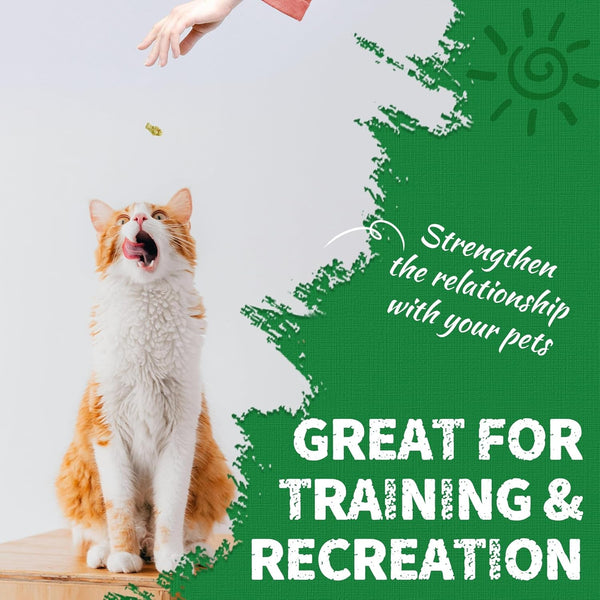 Just Try Cat Treats for Indoor Cats Hairball Control Natural Salmon Healthy Cat Grass Treats Kitten Snacks Training Biscuits Catnip for Cats Dental Care 13.4 OZ8