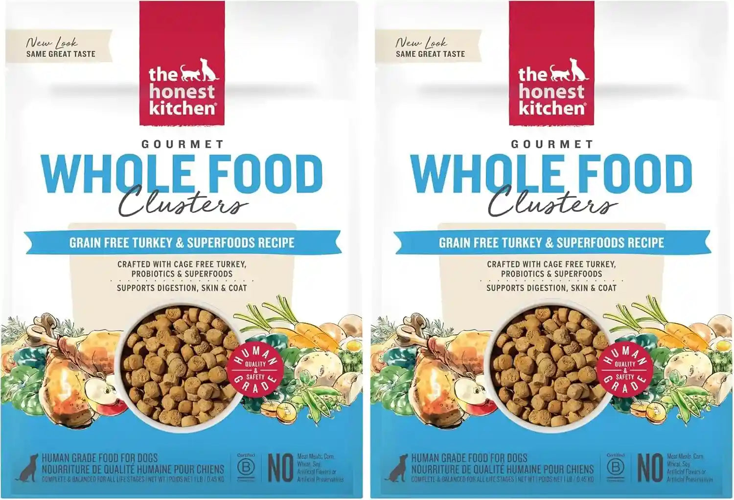the-honest-kitchen-grain-free-beef-superfoods-whole-food-clusters-human-grade-dry-dog-food-vet-crafted-nutritional-support-for-skin-coat-digestion-overall-wellness-5-lb-bag