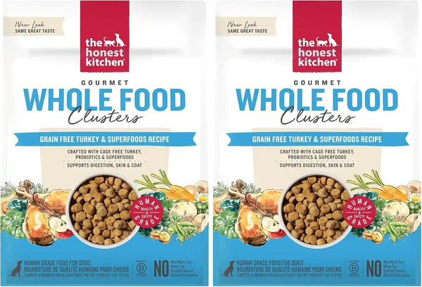 The Honest Kitchen Grain Free Beef & Superfoods Whole Food Clusters, Human Grade Dry Dog Food, Vet-Crafted Nutritional Support for Skin, Coat, Digestion & Overall Wellness, 5 Lb Bag15