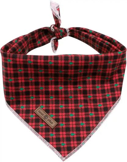 Lionet Paws Dog Bandana for Small Medium Large Dogs, Cat Kerchief Blue DOIT, Triangle Bibs Scarf for Girl or Boy20