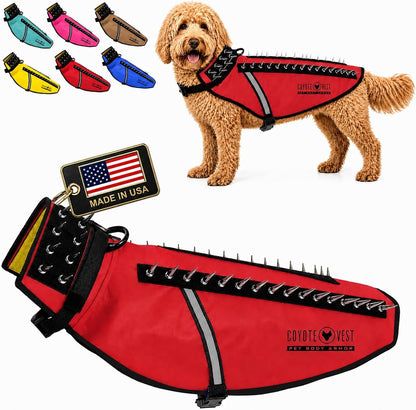 Coyotevest Dog Harness, Stab-Resistant Coyote Vest, Small, Neon Pink | Reflective Stab-Resistant Vest Helps Protect Small Dogs from Coyotes, Aggressive Dogs and Birds of Prey, Made in the USA40