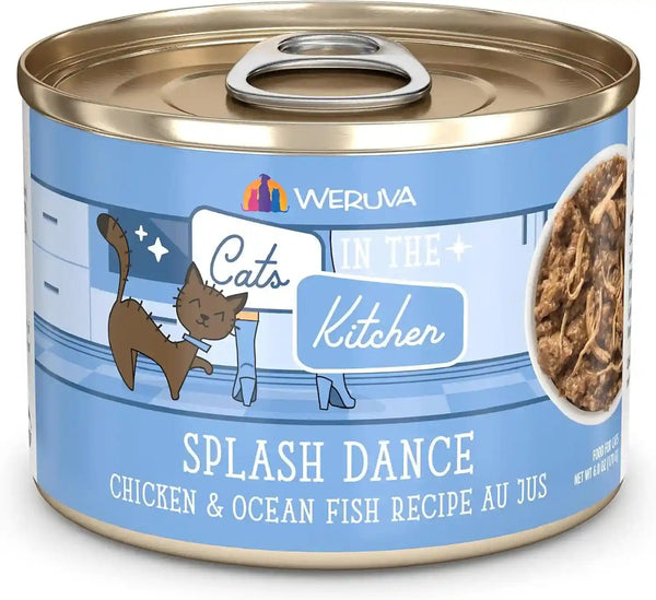 Weruva Cats in the Kitchen, Kitchen Cuties Variety Pack, Wet Cat Food, 3.2Oz Can (Pack of 12)24