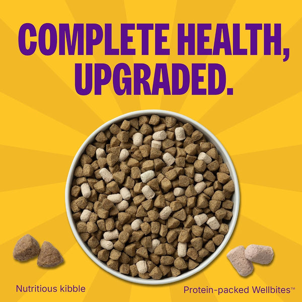 Wellness Complete Health+ Adult Dry Dog Food with Freeze Dried Wellbites, Wholesome Grain Kibble+, Natural, Chicken and Oatmeal Recipe, 4 Lb Bag2