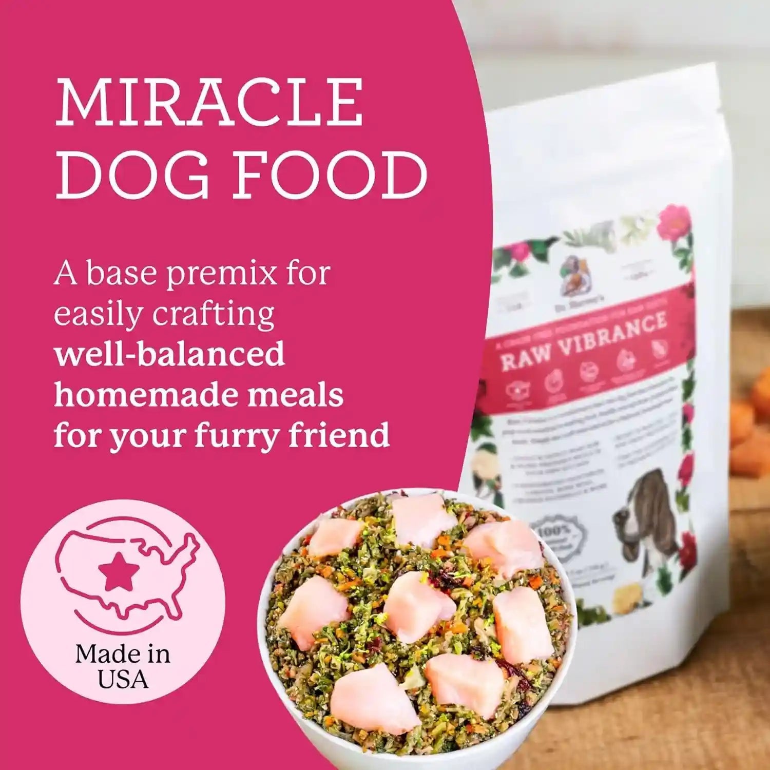 dr-harveys-raw-vibrance-dog-food-base-mix-6-lb-dehydrated-grain-free-foundation-for-raw-diet