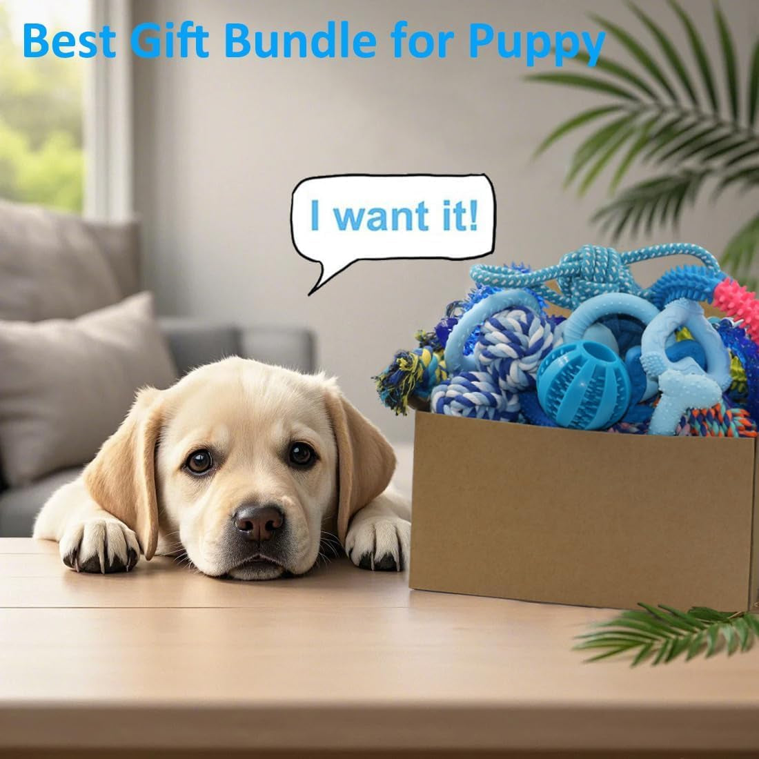 beiker-20-pack-puppy-chew-toys-blue-dog-teething-toys-for-puppies-puppy-teething-rings-and-ropes-rubber-toy-bundle-for-small-dogs-cute-interactive-dog-balls-for-small-breed