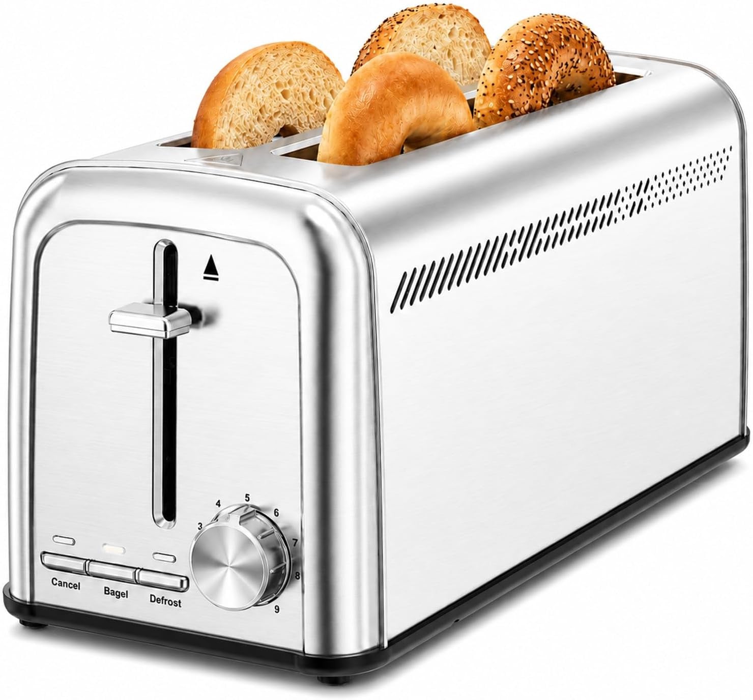 toaster-4-slice-stainless-steel-slim-toater-with-9-shade-settings-4-slice-toaste-long-slot-with-bagel-defrost-cancel-functions-t-438silver