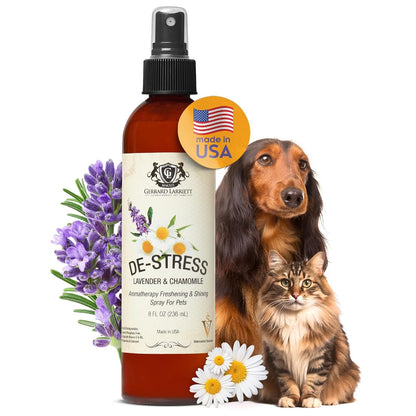 Dog Perfume Spray Long Lasting Chamomile & Lavender 8 Fl Oz, Dog Cologne Spray Long Lasting for Groomers, Calming Deodorizer Perfume for Dogs, Pet Puppy Deodorizing Fragrance by Gerrard Larriett1