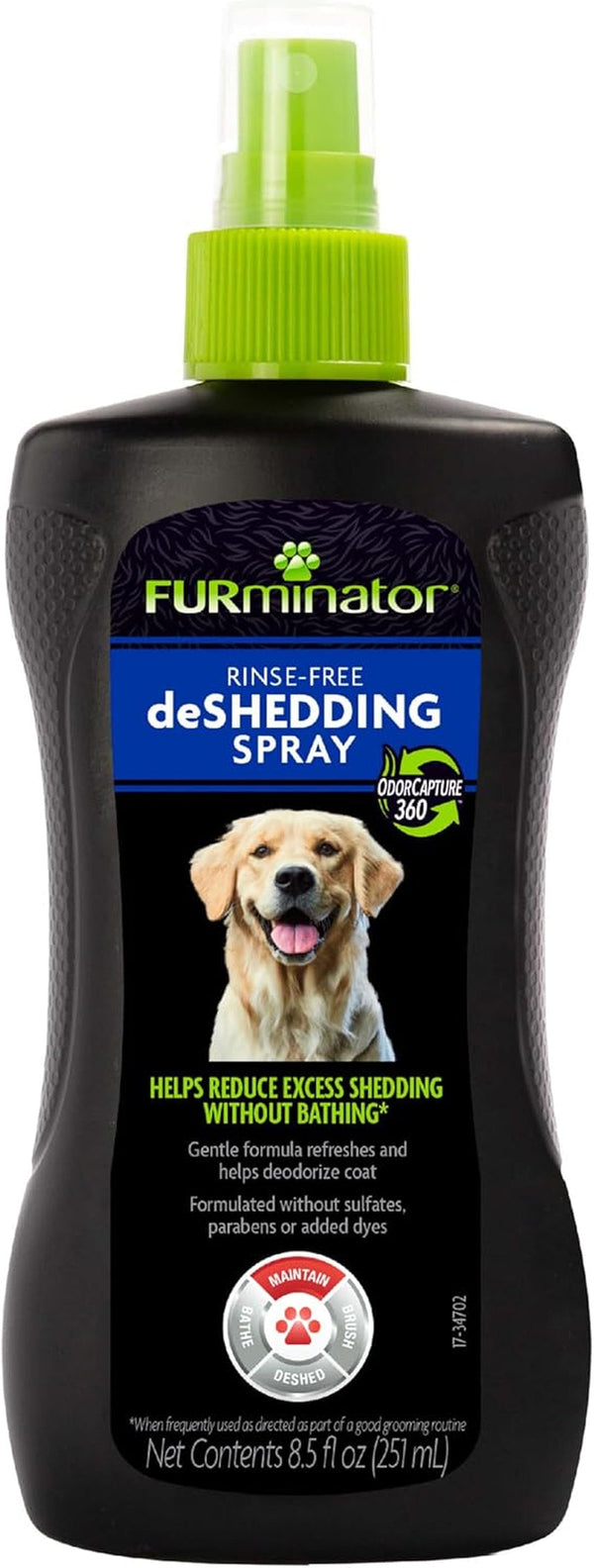 Furminator Ultra Premium Deshedding Shampoo for Dogs Helps Reduce Excess Shedding, 16 Oz11
