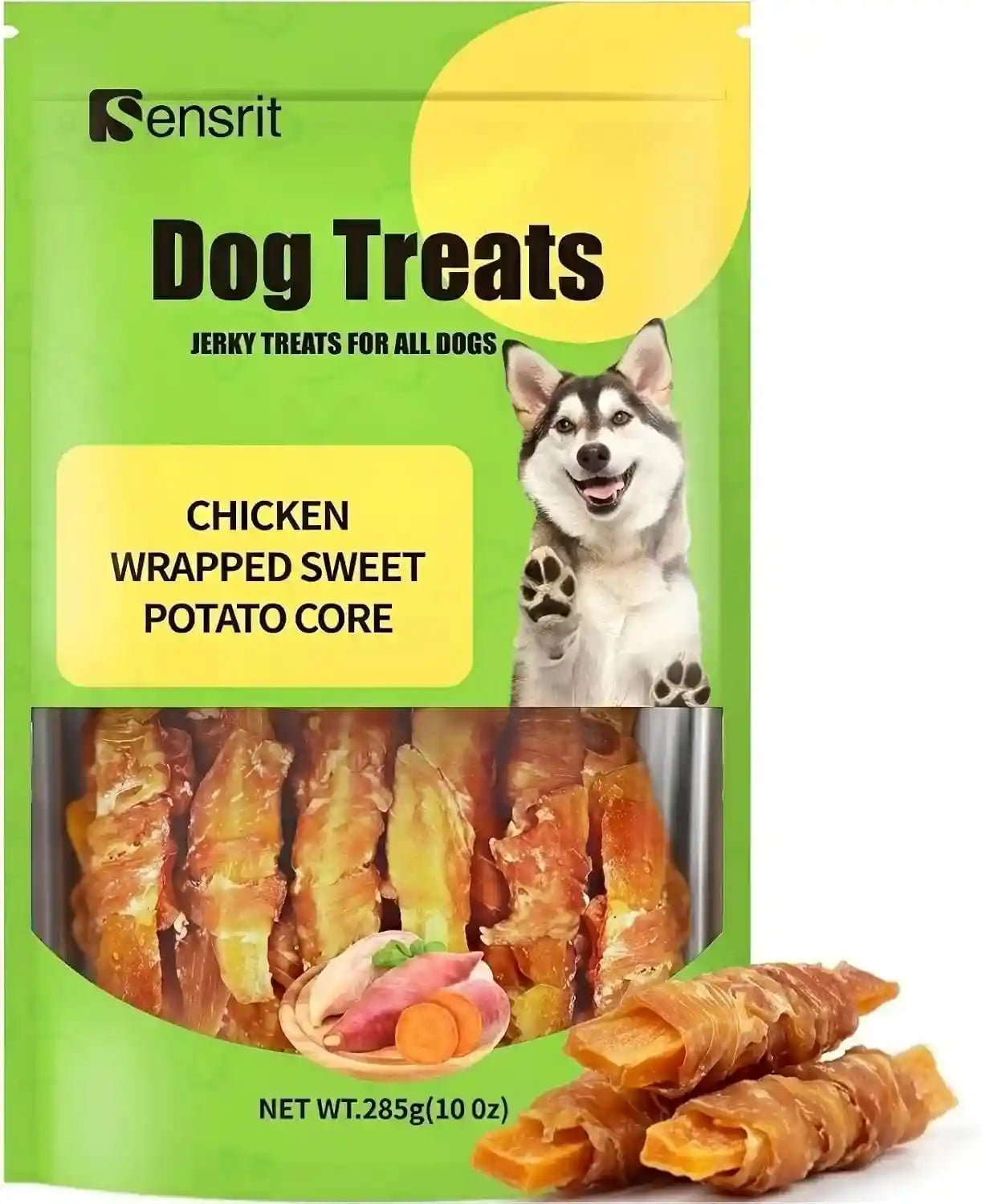 duck-meat-wrapped-sweet-potato-dog-treats-10-oz-285g-natural-jerky-hypoallergenic-for-sensitive-stomachs-fiber-rich-healthy-snacks-for-dogs