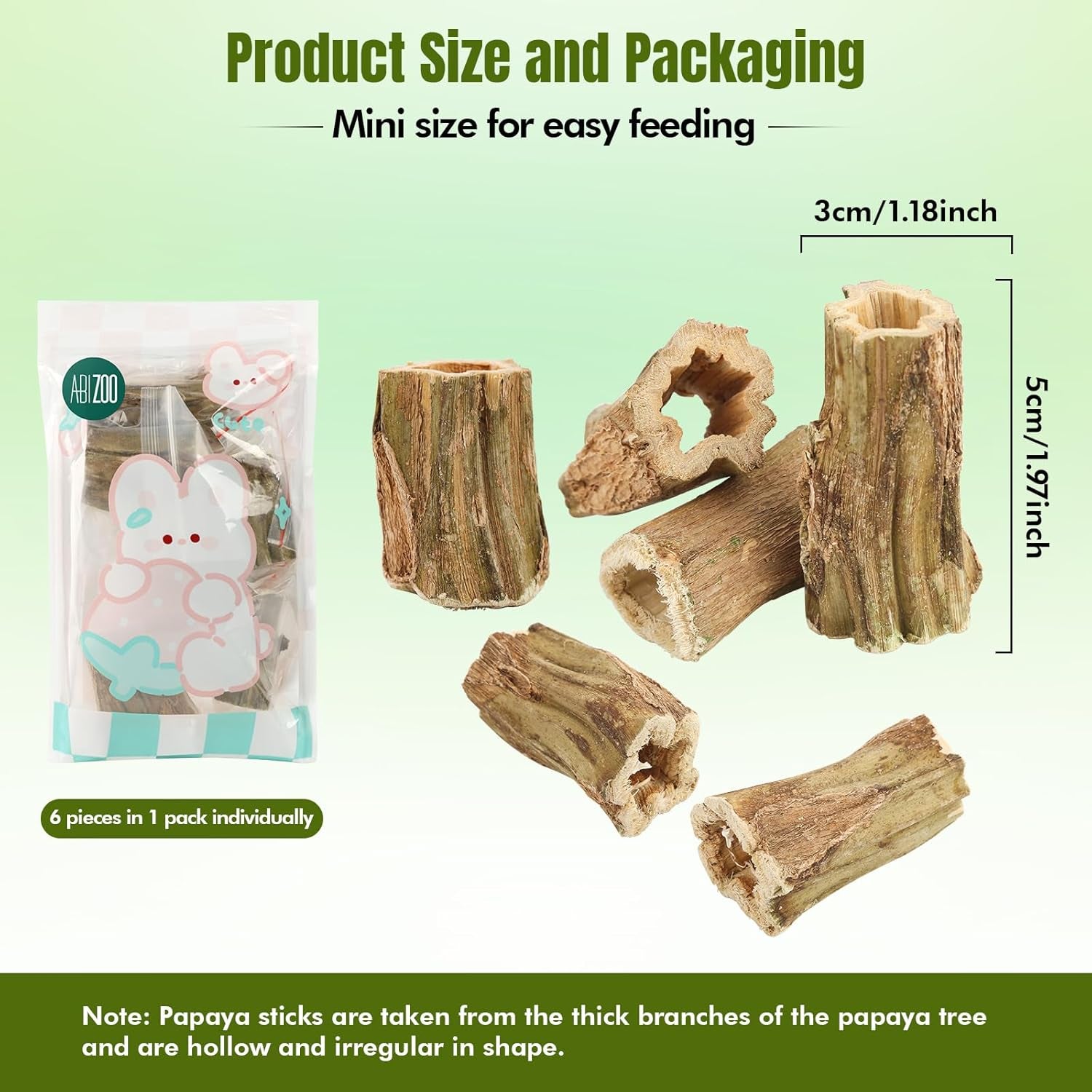 abizoo-natural-bunny-chew-toys-6-pcs-organic-papaya-wood-sticks-chew-toys-for-rabbit-hamster-guinea-pig-chinchilla-gerbil-rat-healthy-chews-teeth-grinding-treats-squirrel-molar-snack