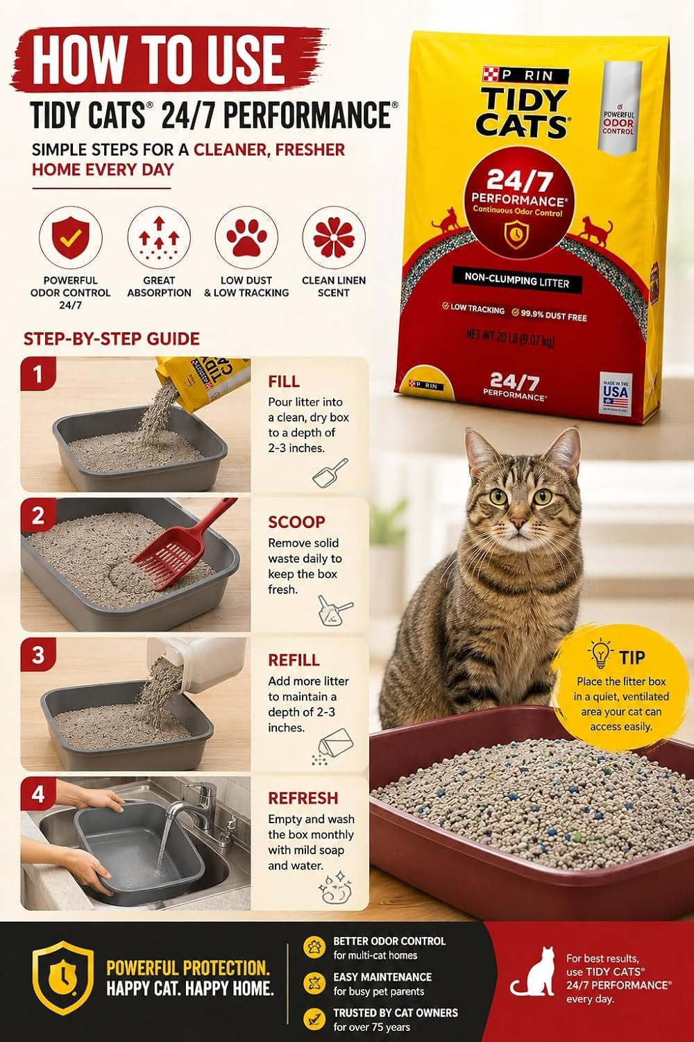 cat-litter-non-clumping-20-lb-bag-24-7-odor-control-formula-for-multi-cat-homes