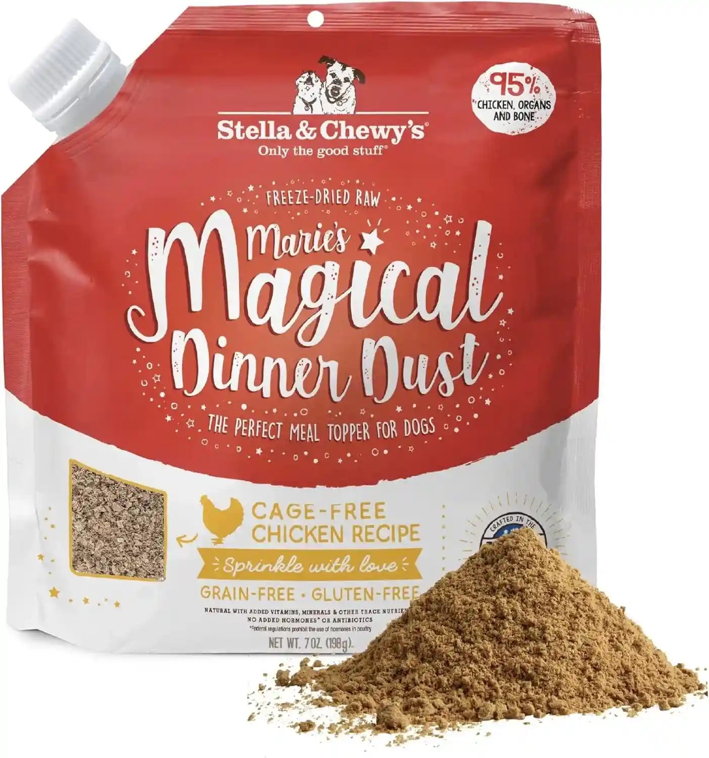 stella-chewys-freeze-dried-raw-marie-s-magical-dinner-dust-premium-beef-dog-food-topper-with-organic-fruits-vegetables-perfect-for-picky-eaters-7oz