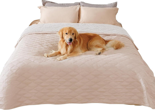 Luciphia 100% Waterproof Couch Cover Blanket for Dogs Anti-Slip Pet Couch Protector Sofa Mat Puppy Cat Blanket with Non-Slip Bottom, Navy Blue, 30X70 Inch26