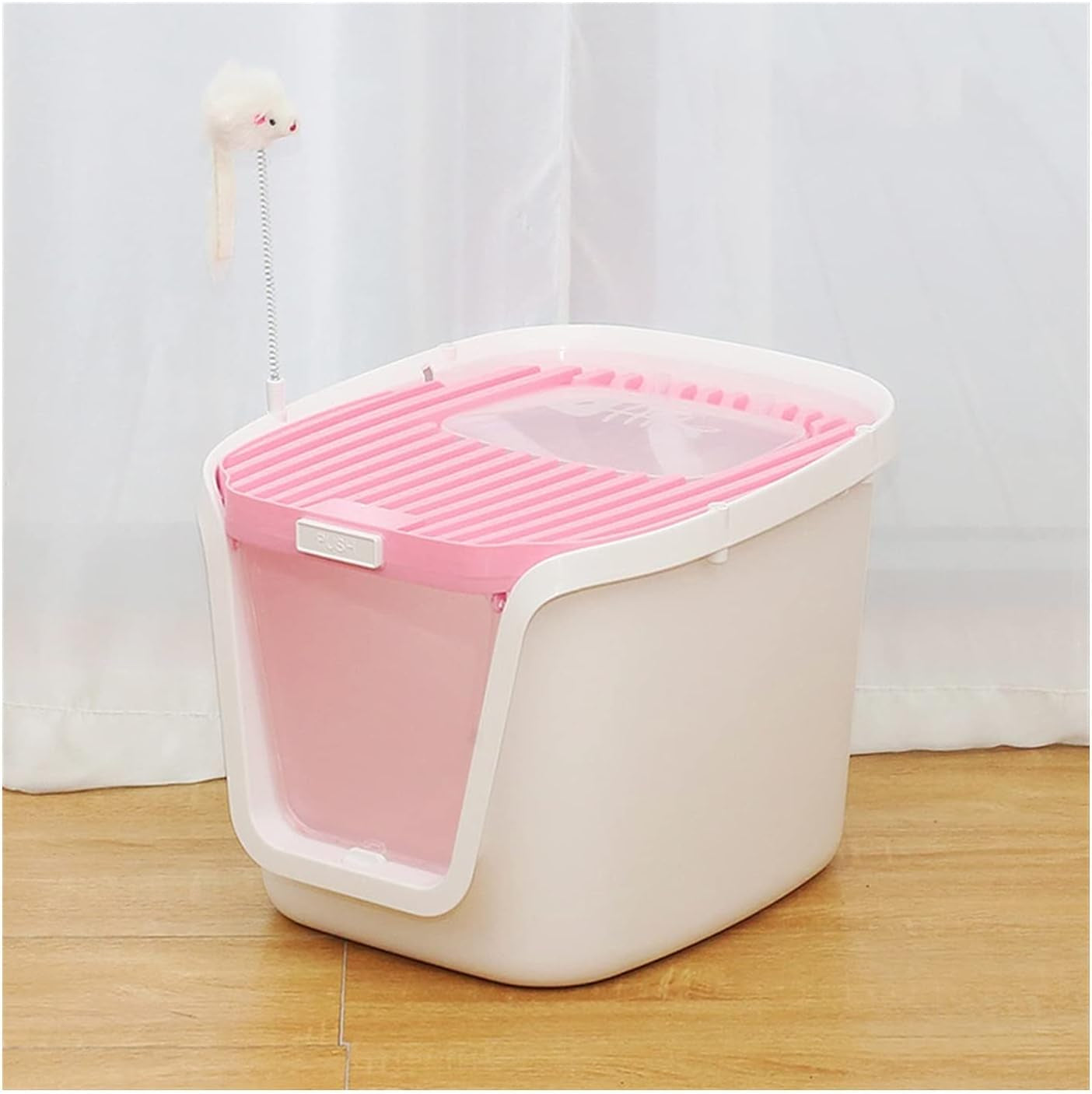 dog-potty-training-toilet-double-door-cat-litter-box-with-scoop-and-funny-toys-large-easy-setup-to-cleanc