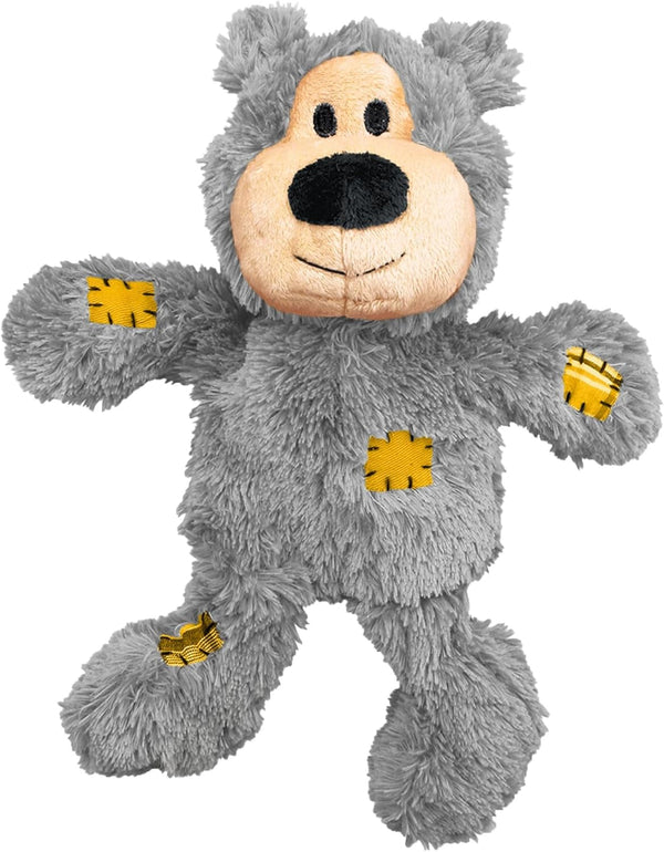 KONG Wild Knots Bears - Durable Dog Toys with Internal Knotted Ropes and Minimal Stuffing for Less Mess (Assorted Colors) (Medium/Large)11