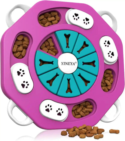 YINEYA Dog Puzzle Toy, Enrichment Toys for Dogs Training IQ & Treat Brain Games, Dog Toys to Keep Them Busy, Mental Stimulation for Dogs, Puppy Toy for Treat Dispensing, Puzzle for Small, Medium, Cats8