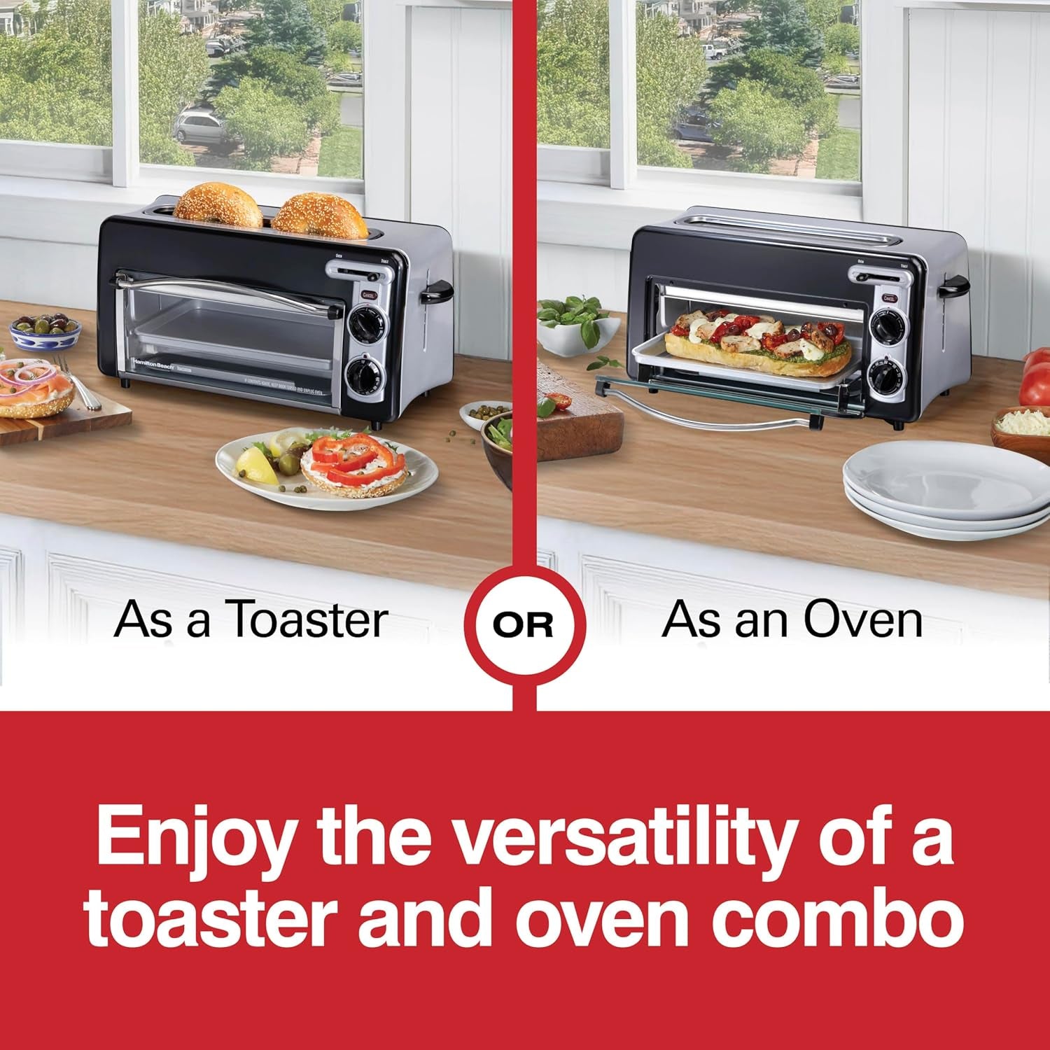 2-in-1-countertop-toaster-oven-long-slot-2-slice-toaster-versatile-toasting-baking-auto-shut-off-shade-selector-temperature-control-compact-retro-design-black-22725