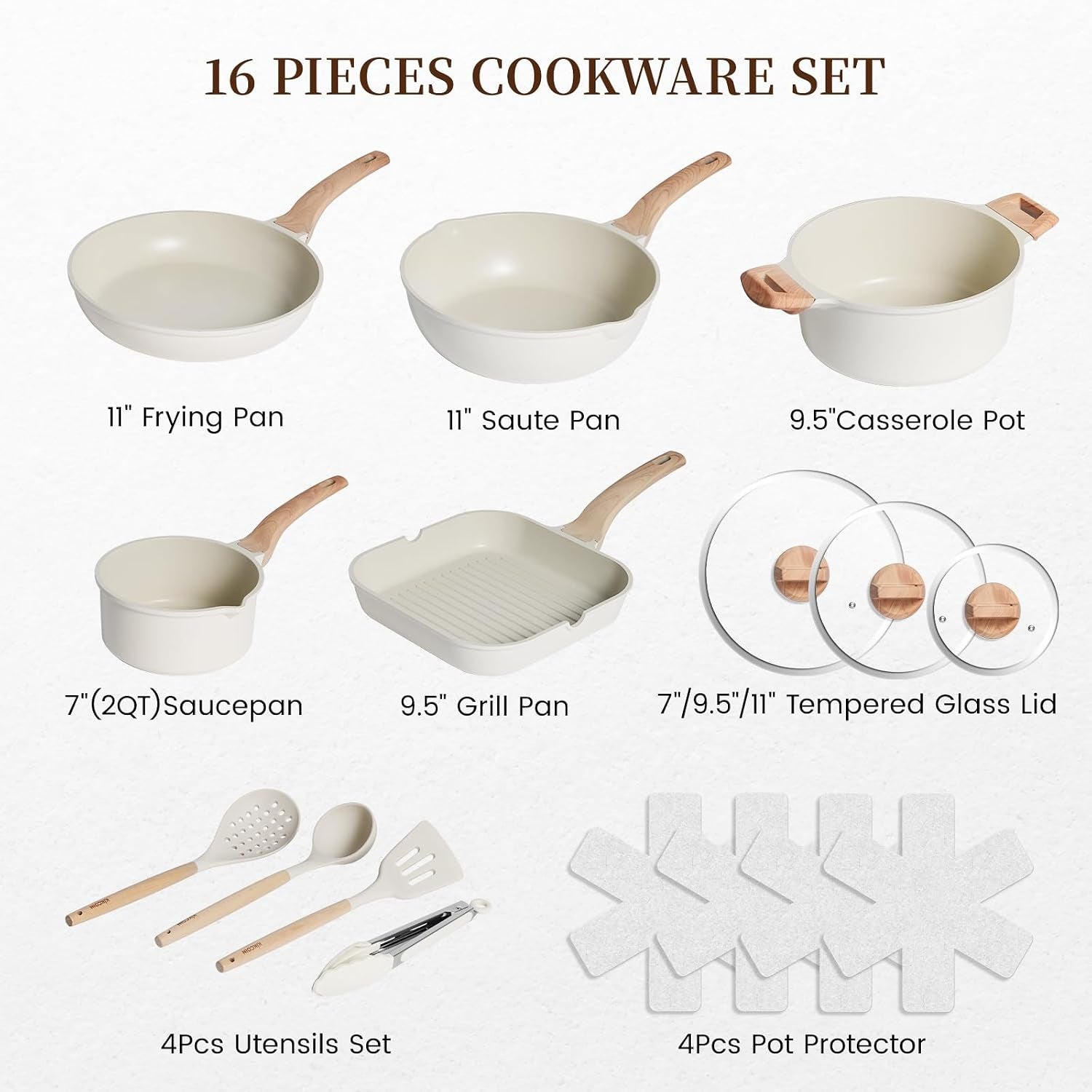 16pcs-ceramic-pots-and-pans-set-non-stick-includes-a-9-5-grill-pan-induction-kitchen-cookware-sets-white-nonstick-rv-kitchen-camping-cooking-sets-stackable-ptfe-pfos-pfoa-free