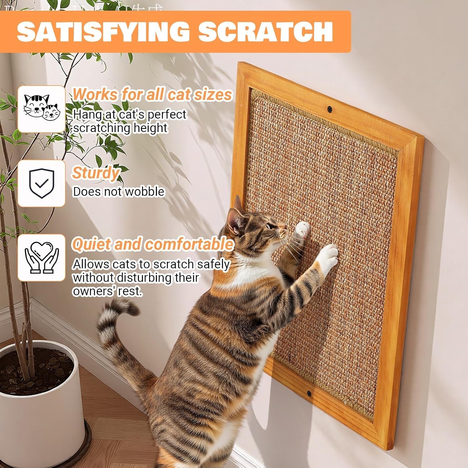 wall-mounted-cat-scratching-post-wooden-sisal-scratcher-for-indoor-cats-natural-wood-frame-with-durable-sisal-rope-surface-protects-furniture-easy-wall-mount-sturdy-for-large-cats