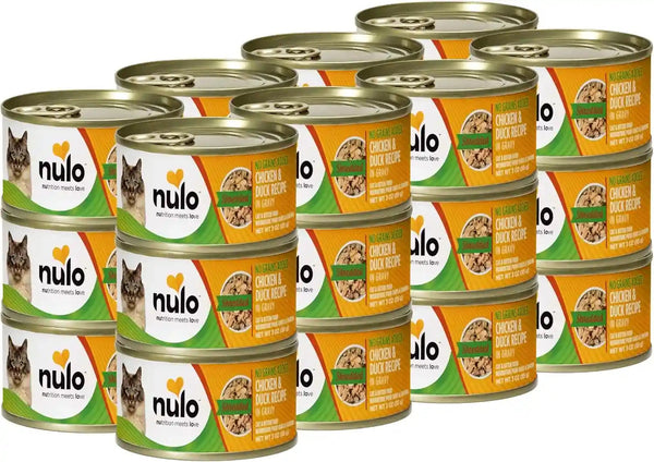 Nulo Variety Flavors Grain-Free Shredded Wet Canned Cat Food, 3 Ounce (Pack of 12)14