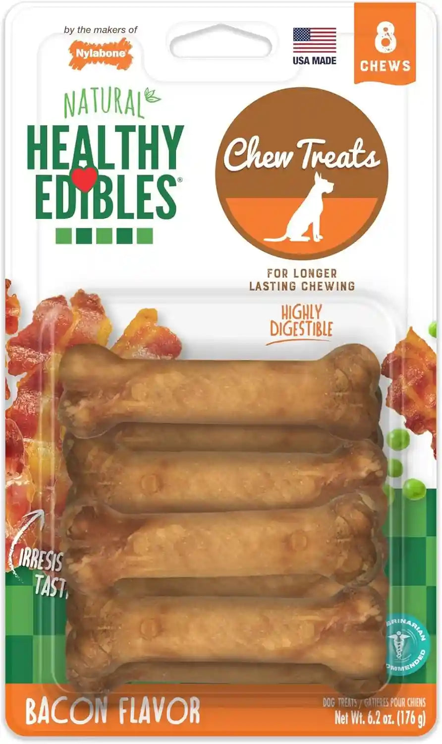 nylabone-healthy-edibles-natural-chews-long-lasting-dog-bones-healthy-dog-treats-bacon-flavor-x-small-8-count