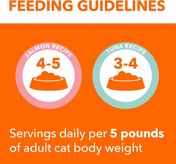 IAMS Perfect Portions Cuts in Gravy Wet Cat Food, Tuna & Salmon, 12 Count | Tuna & Salmon Cuts in Gravy, 2.6 Oz. Snap-Peel-Serve Twin Packs, Vitamin E Immune Support, Prebiotic Fiber, Made in USA5
