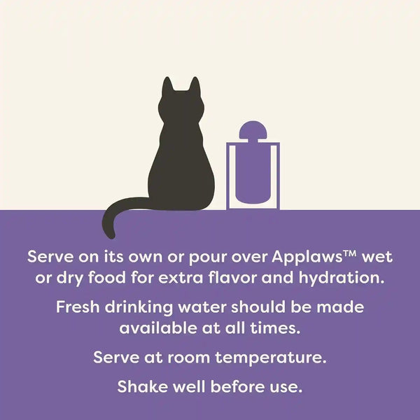 Applaws Fish & Chicken Variety Bone Broth Cat Food Topper 6-Pack 3Oz Pouch | 100% Natural, High Quality Ingredients, High Protein, No Artificial Additives, Limited Ingredients5