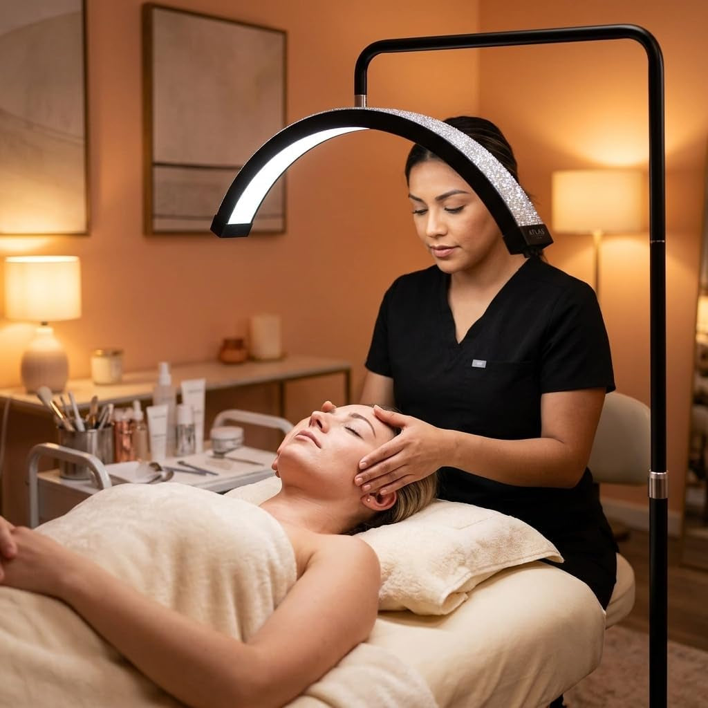 bling-half-moon-lash-light-dimmable-led-diamond-esthetician-light-for-eyelash-techs-led-floor-lash-lamp-with-adjustable-height-touch-control-stable-base-warm-cool-tones-black