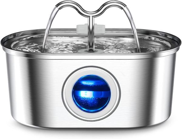 Seelene the Doggy Fountain, Quiet Floor-Standing Pet Water Fountain, Feeding & Watering Supplies (B)11