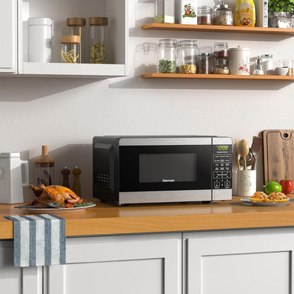 Countertop Microwave, 6 Auto-Preset Menus, Child Lock, Defrost & Express Cooking Features, 1.1 Cu Ft, Stainless Steel7